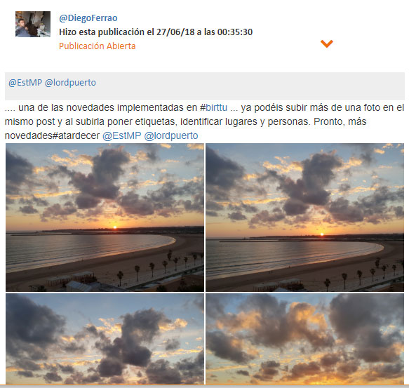 Ya puedes publicar múltiples imágenes o fotografías en una misma publicación